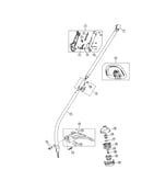 Drive shaft/shield/handle