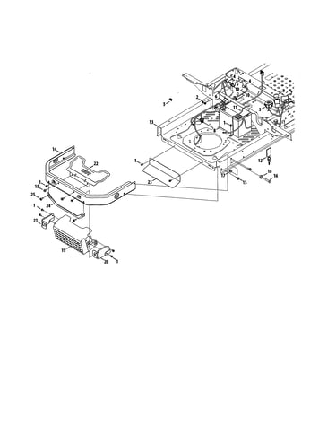Bumper/muffler shield