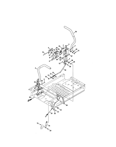 Lapbar levers