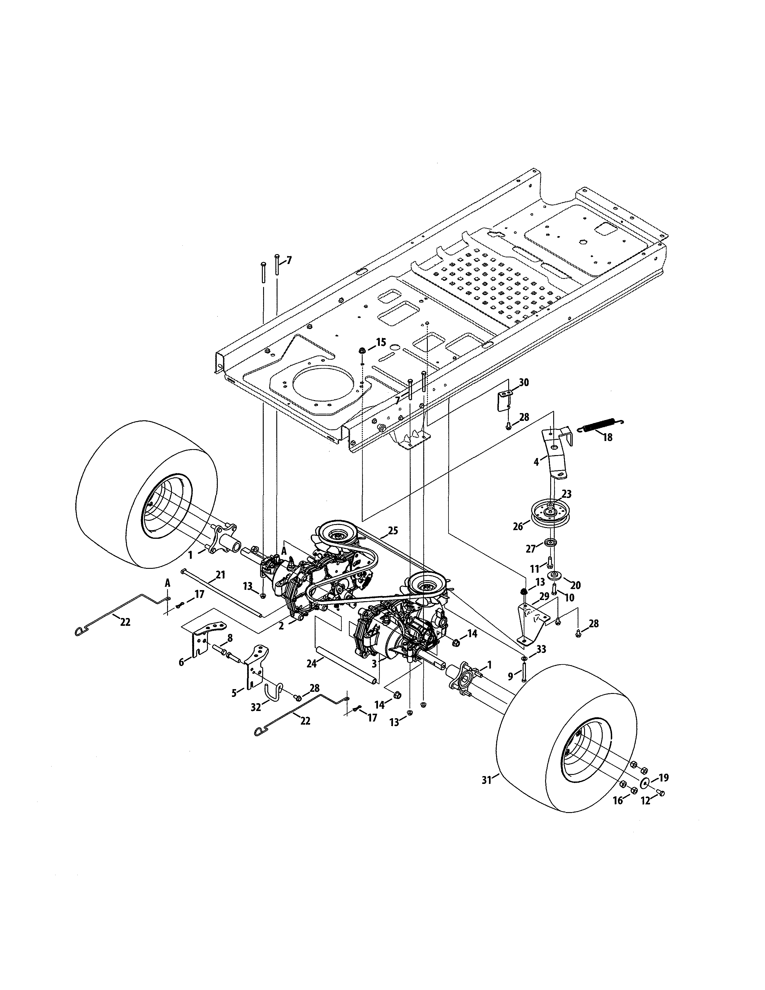 TRANSMISSION/WHEEL HUB