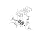 Craftsman 247277750 transmission/wheel hub diagram