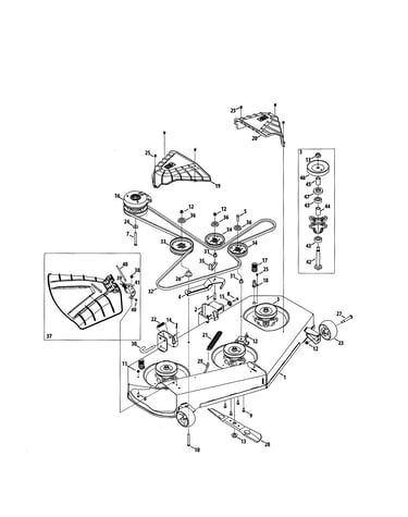 Deck/spindle