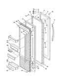 Refrigerator door