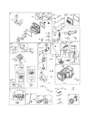 Head-cylinder/carburetor/sump