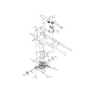 MTD 14A7A3ZW099 transmission/pulley diagram