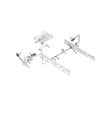 Brake pedal/fwd/rev pedal