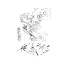 Craftsman 247273720 transmission/wheel assembly diagram