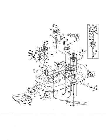 Deck/spindle