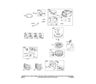 Craftsman 917203811 blower housing/muffler/flywheel diagram