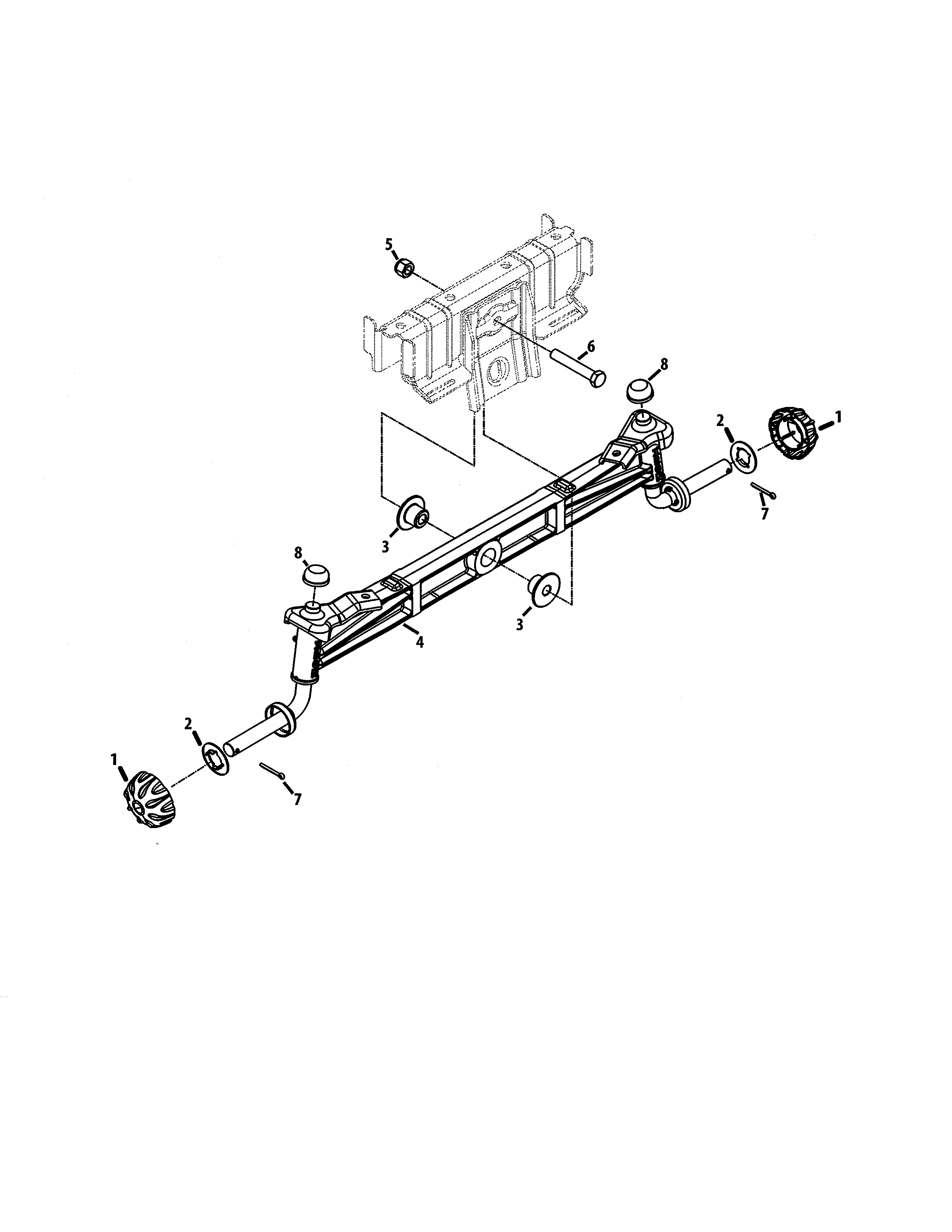 Front axle
