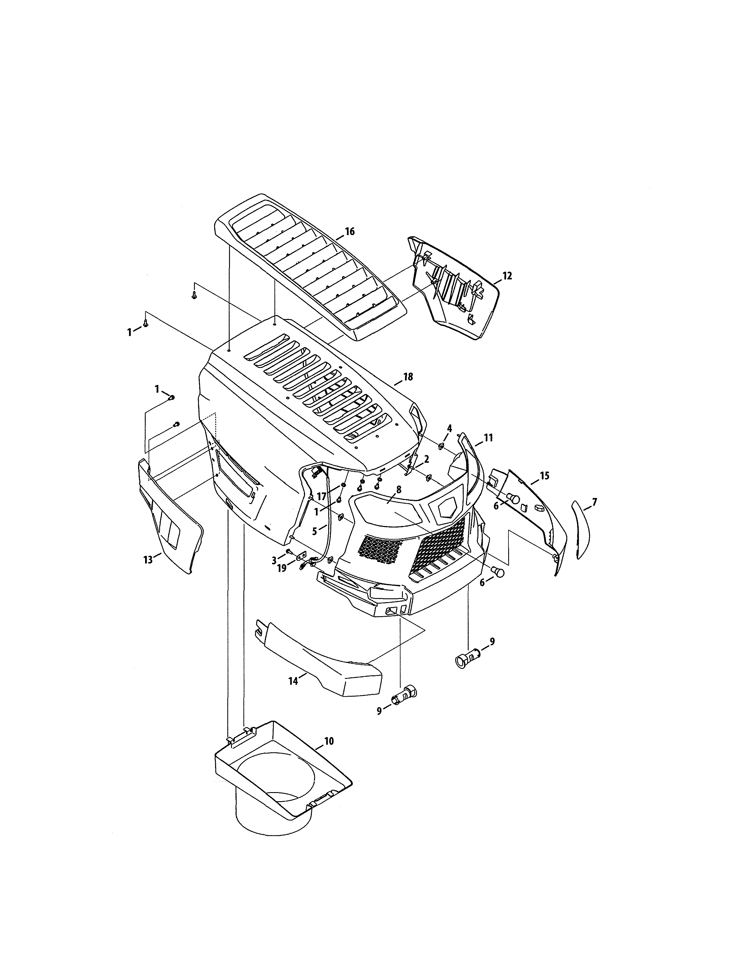 Hood/plenum
