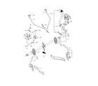 Husqvarna 967271701-00 brake/lift diagram