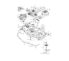 Husqvarna Z254-967271701-00 mower deck/cutting deck diagram