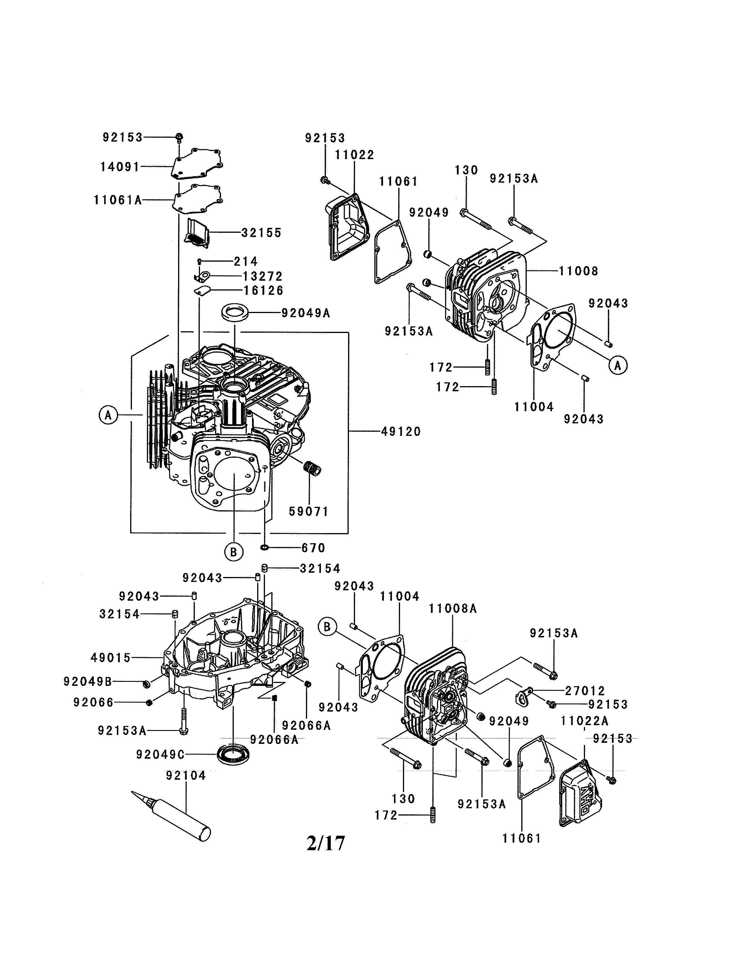 Cylinder/crankcase