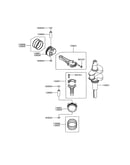 Piston/crankshaft