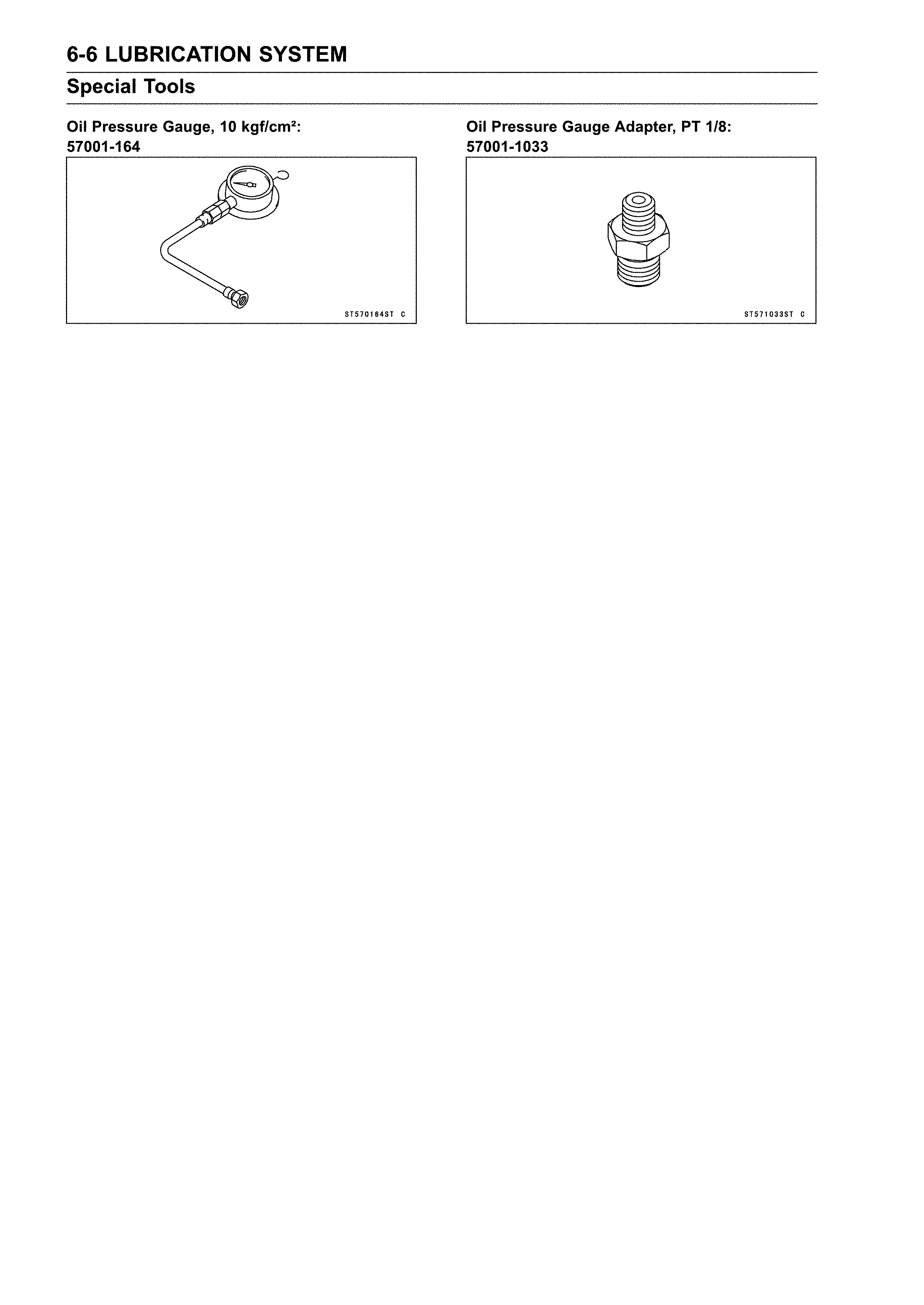 Special tools