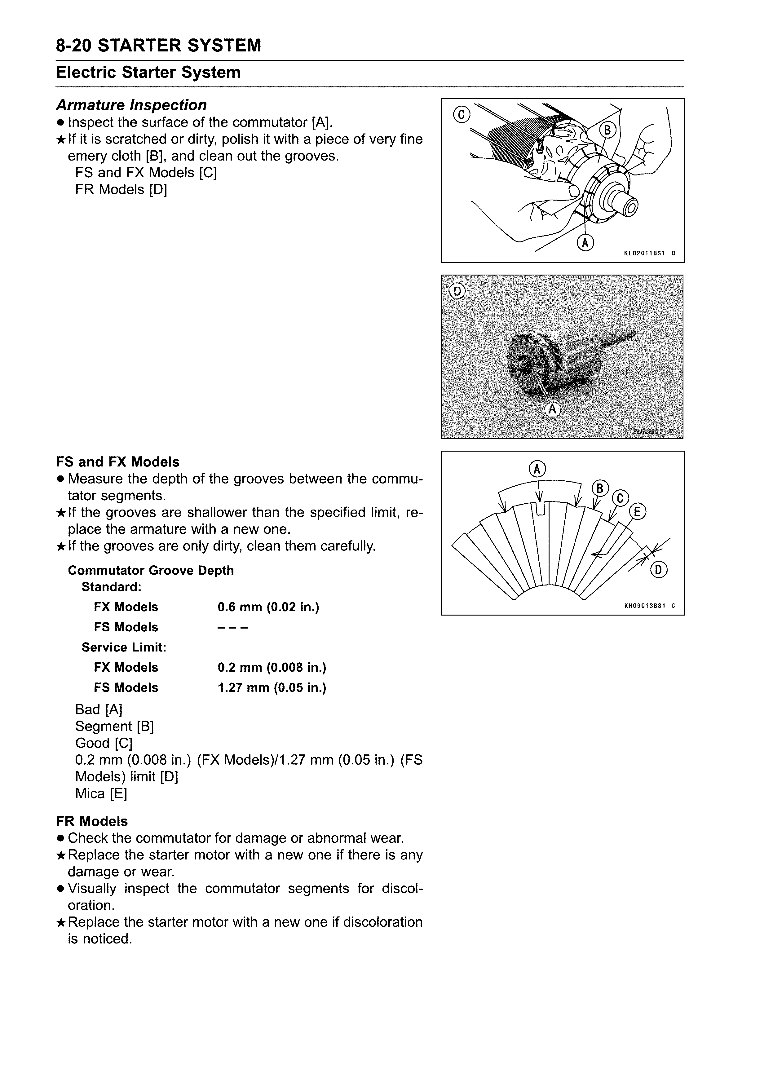 Electric starter system