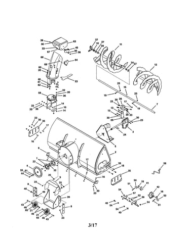 Auger & housing
