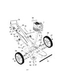 Engine/wheels/handle