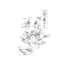 Craftsman 247273730 deck/spindle/deck chute diagram
