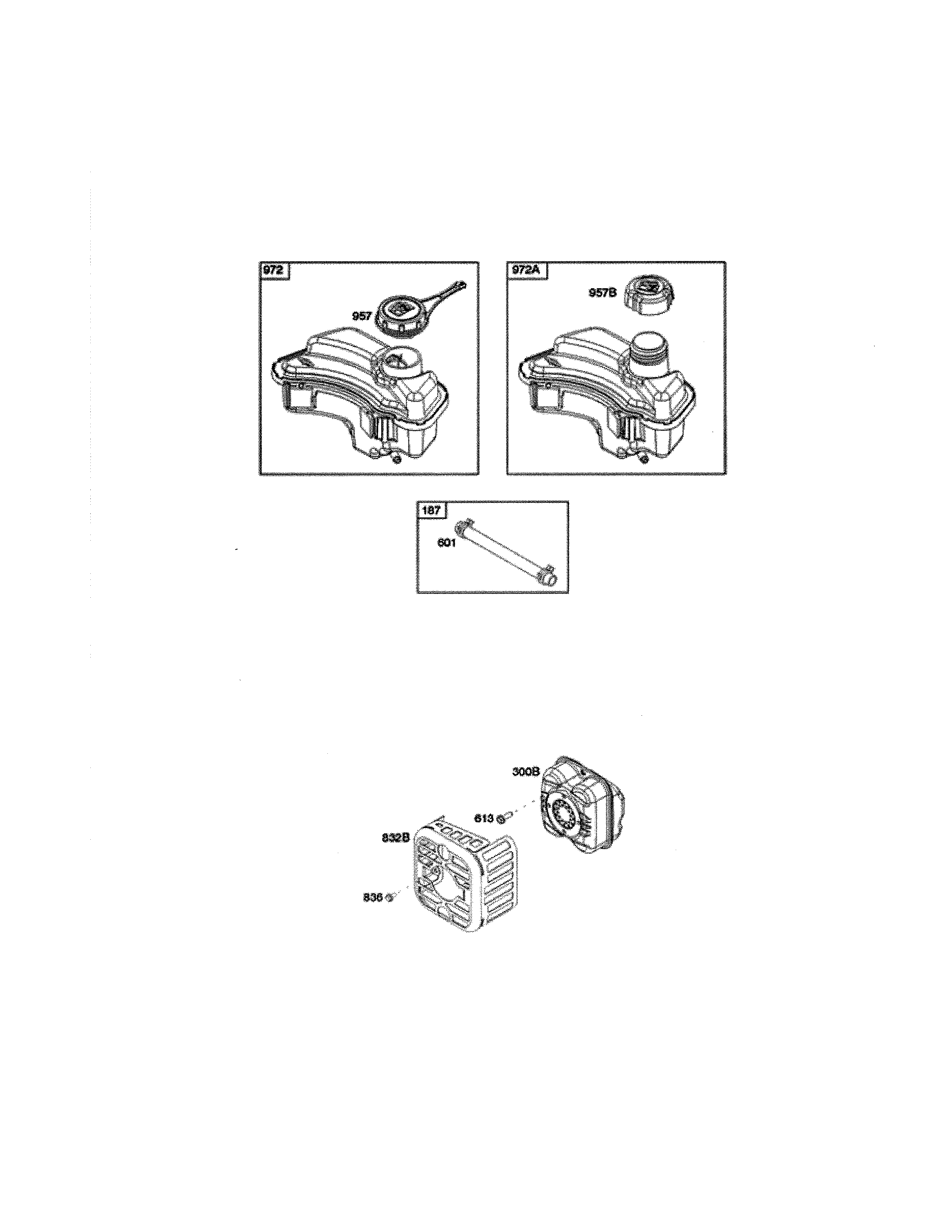 Fuel tank/exhaust system