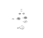 Poulan PR450N20S-96112013002 flywheel diagram