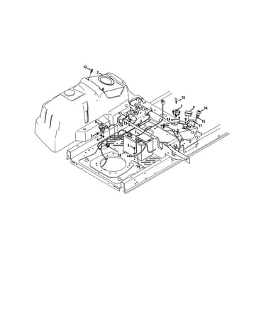 Console cover/electric pto switch