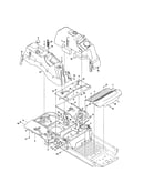 Console/seat box plate