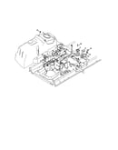 Electric pto switch/console cover