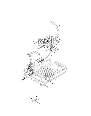 Lapbar levers