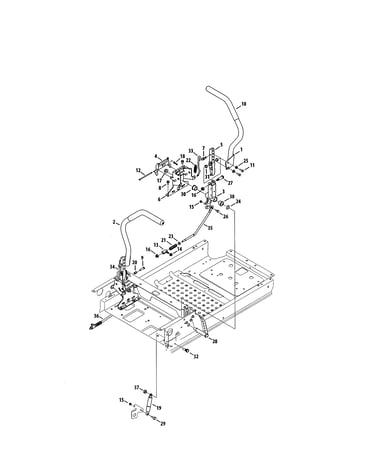 Lapbar levers