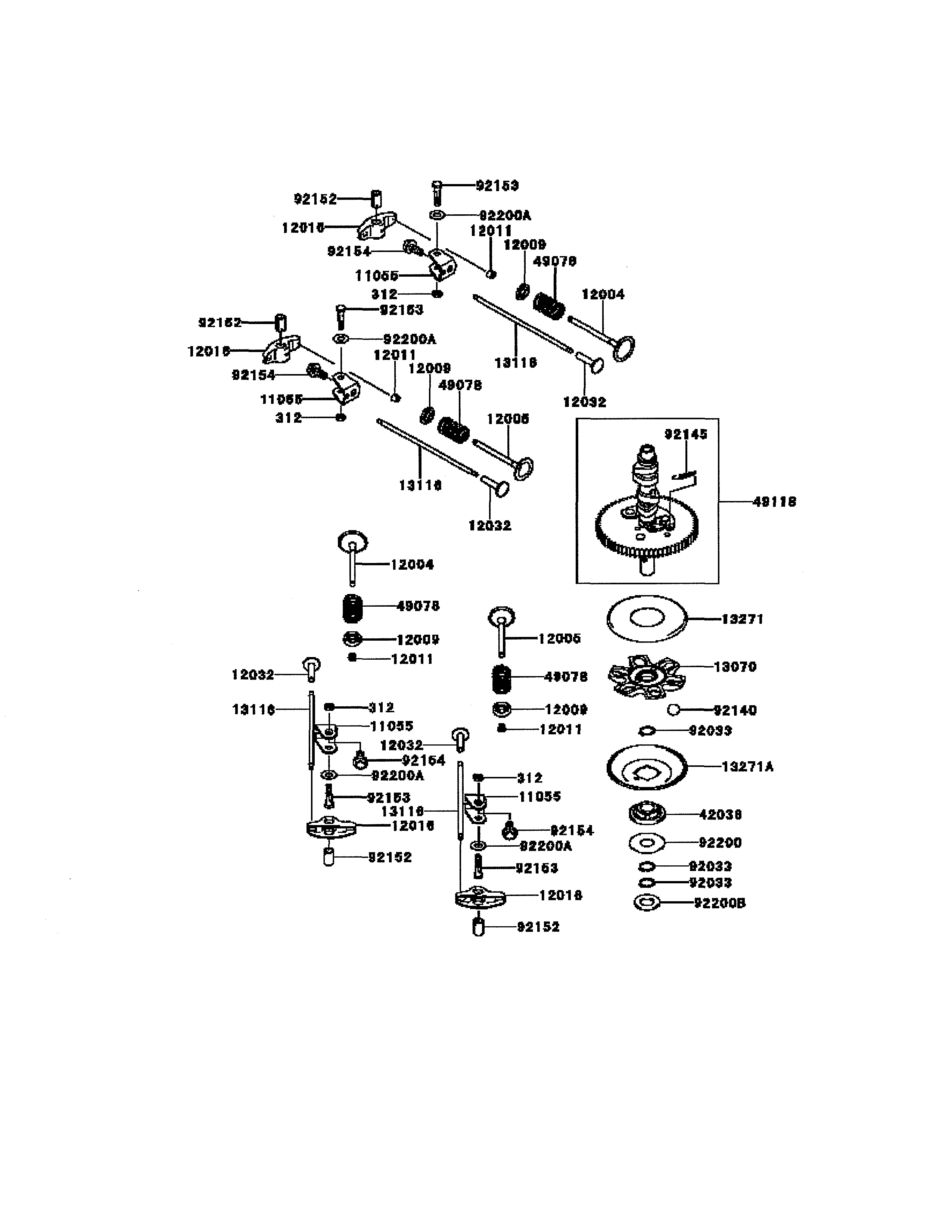 VALVE/CAMSHAFT