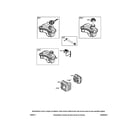 Briggs & Stratton 08P502-0110-F1 fuel tank/muffler diagram