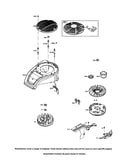 Blower housing/flywheel