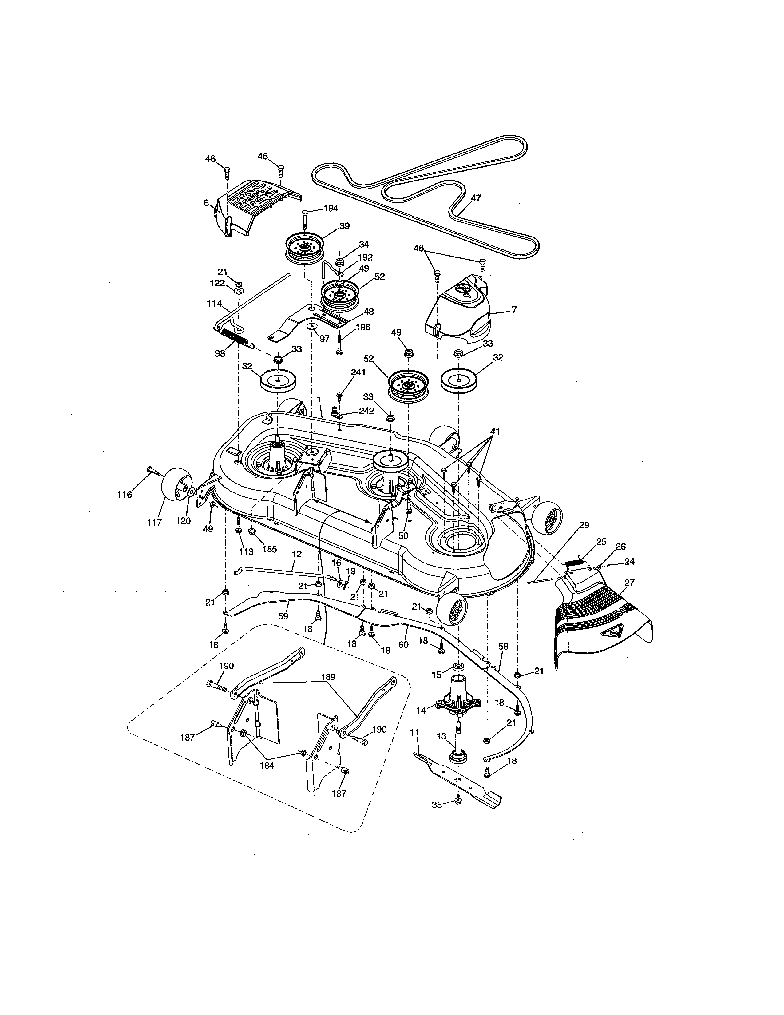 Mower deck