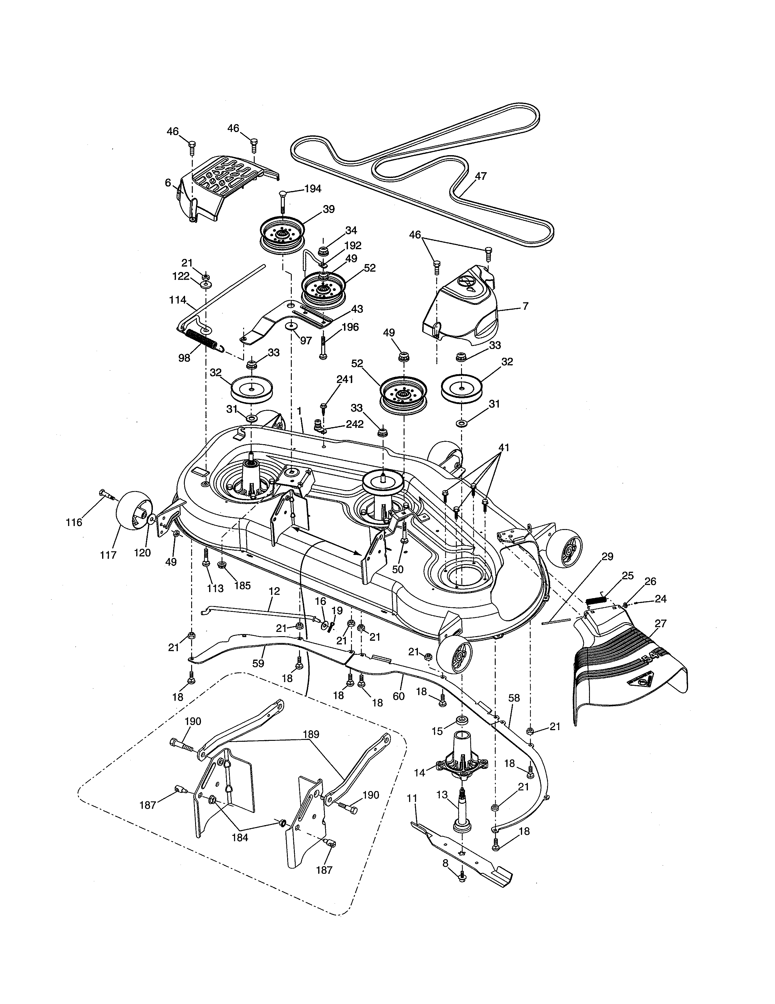 Mower deck