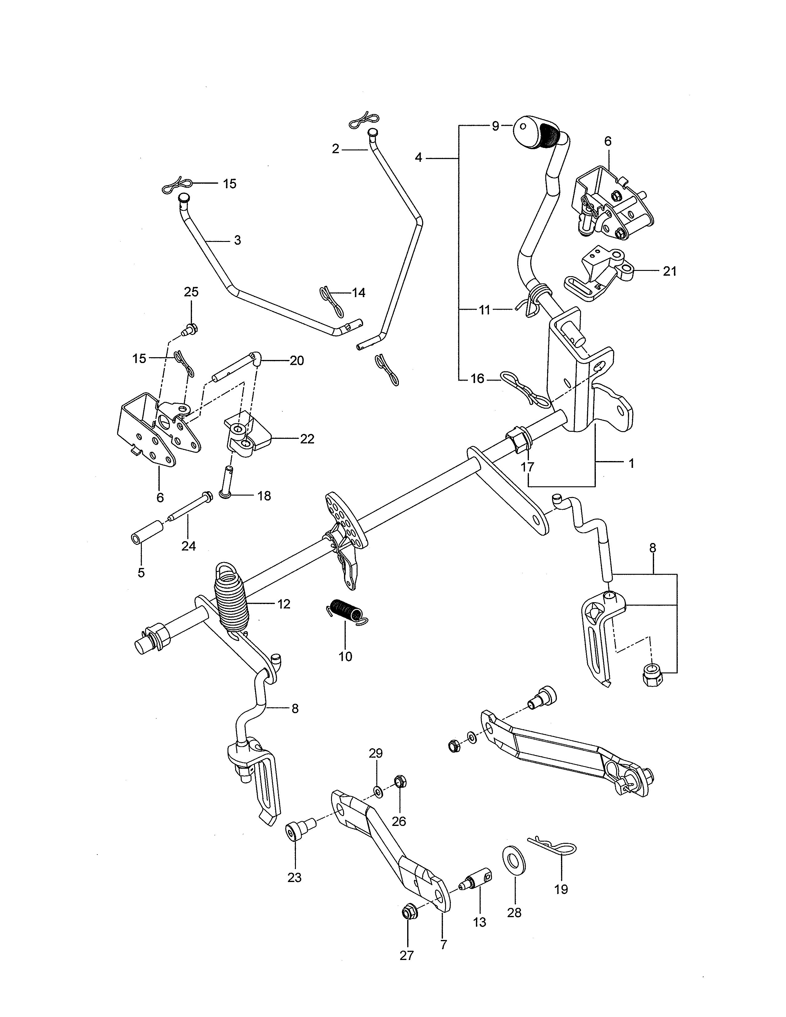 Brake/lift