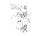 Husqvarna Z242F-967271801-00 hydraulic pump-motor diagram