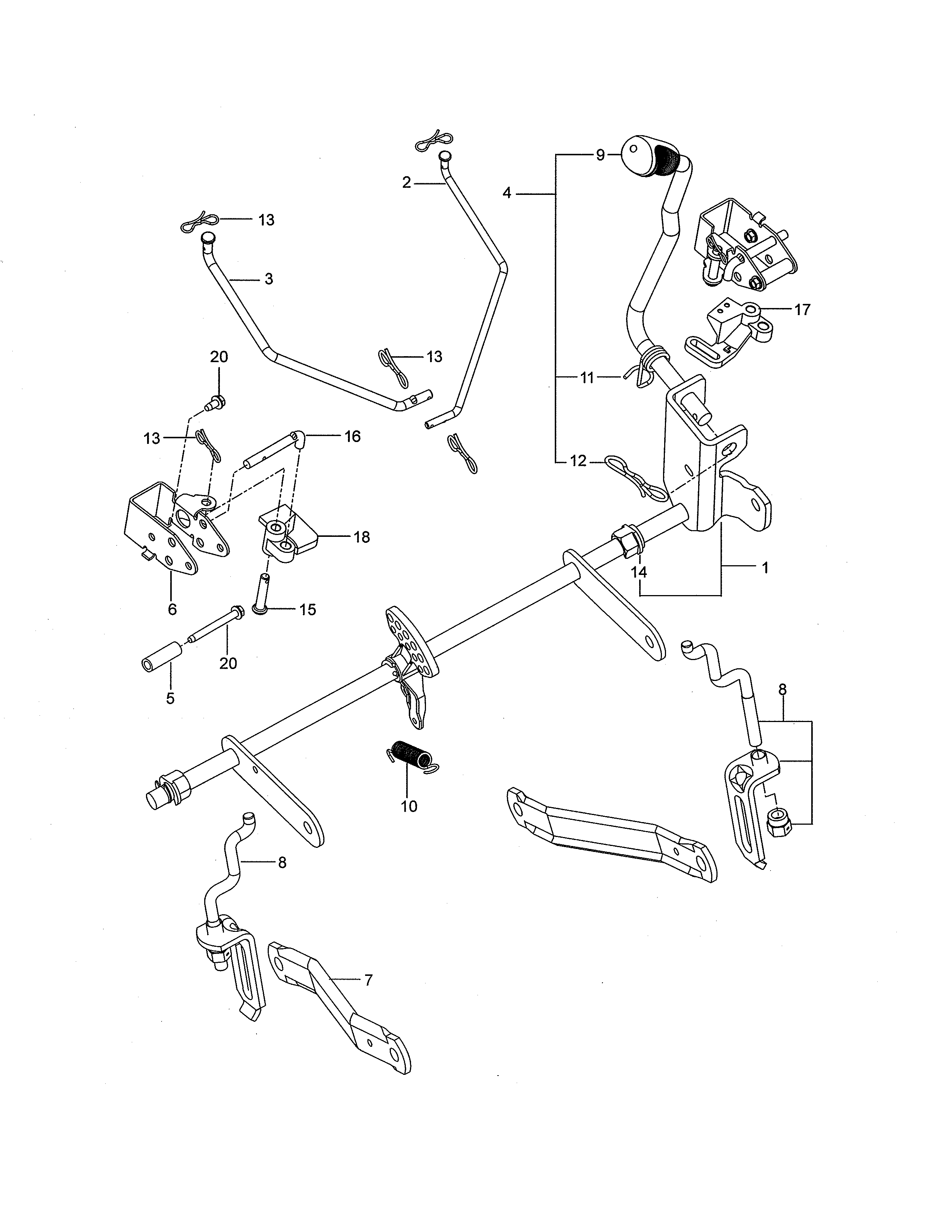 Brake/lift