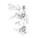 Husqvarna 967638501-00 hydraulic pump-motor diagram