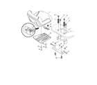 Husqvarna LGT2654-96045004700 seat diagram