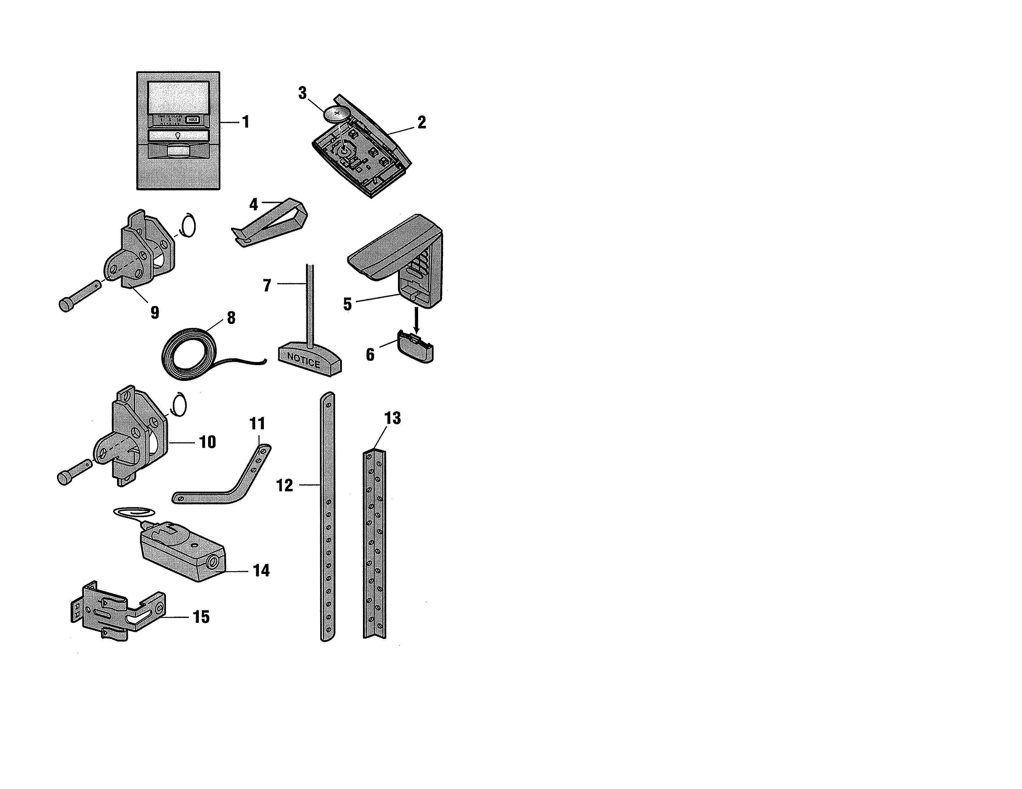 Installation parts