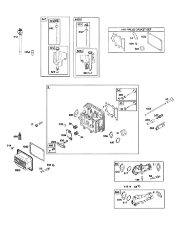 Head-cylinder/intake manifold