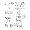 Poulan PP19A42-96046007700 blower housing/air cleaner diagram