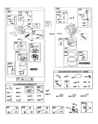 Carburetor/fuel supply
