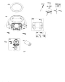 Blower housing/air cleaner