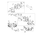Briggs & Stratton 44N677-0005-G1 cylinder head/intake manifold diagram