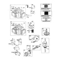 Husqvarna YTH2246-917223905 cylinder/crankshaft/camshaft diagram