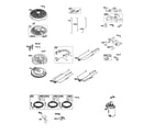 Jonsered YT46-96043019700 alternator/flywheel/starter diagram