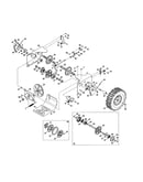 Wheels/gearbox/driveshaft